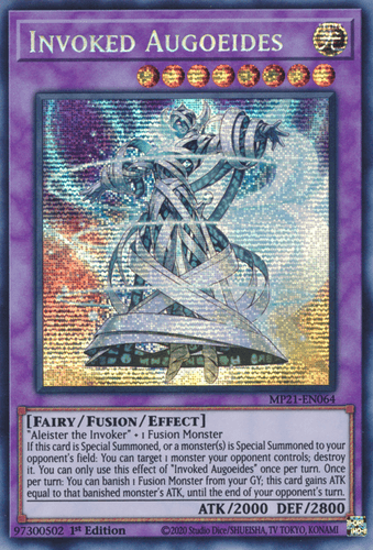 Invoked Augoeides - MP21-EN064 Prismatic Secret Rare 1st Edition