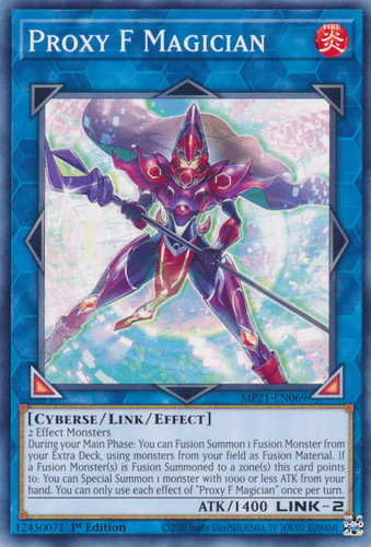 Proxy F Magician - MP21-EN069 Common 1st Edition