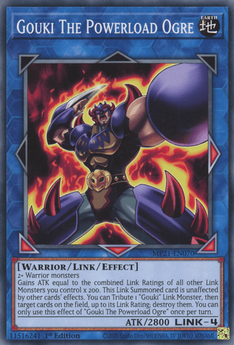 Gouki The Powerload Ogre - MP21-EN070 Common 1st Edition