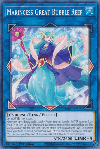 Marincess Great Bubble Reef - MP21-EN071 Common 1st Edition