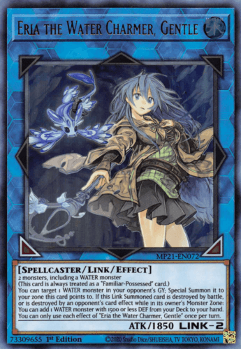 Eria the Water Charmer, Gentle - MP21-EN072 Ultra Rare 1st Edition