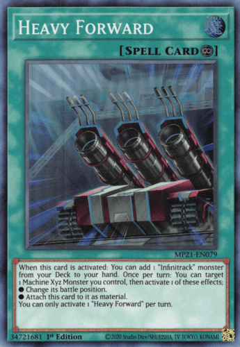 Heavy Forward - MP21-EN079 Super Rare 1st Edition