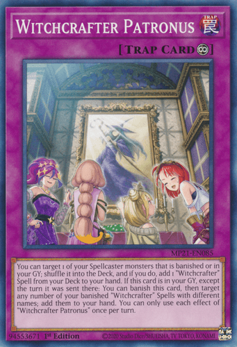 Witchcrafter Patronus - MP21-EN085 Common 1st Edition