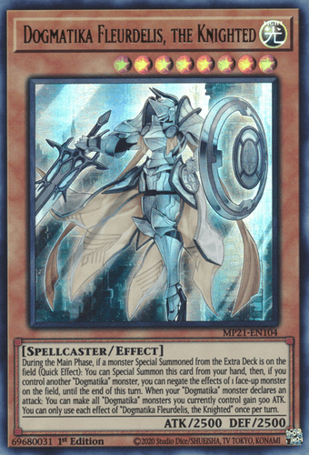 Dogmatika Fleurdelis, the Knighted - MP21-EN104 Ultra Rare 1st Edition