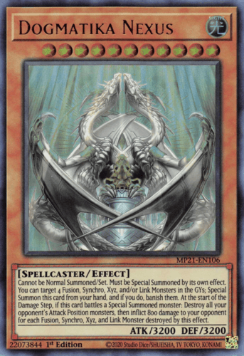 Dogmatika Nexus - MP21-EN106 Ultra Rare 1st Edition