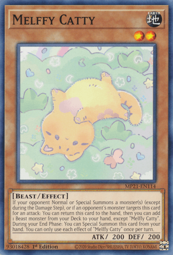 Melffy Catty - MP21-EN114 Common 1st Edition