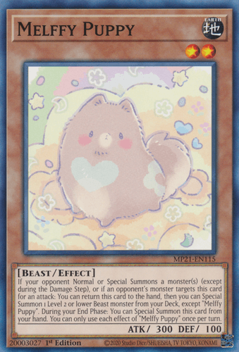 Melffy Puppy - MP21-EN115 Common 1st Edition