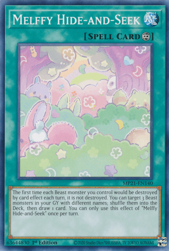 Melffy Hide-and-Seek - MP21-EN140 Common 1st Edition