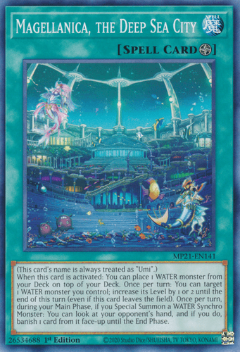 Magellanica, the Deep Sea City - MP21-EN141 Common 1st Edition
