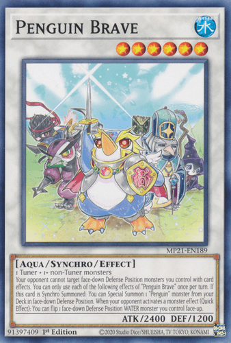 Penguin Brave - MP21-EN189 Common 1st Edition