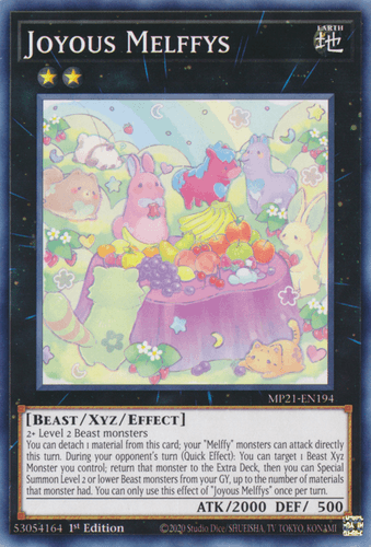 Joyous Melffys - MP21-EN194 Common 1st Edition