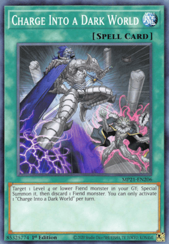 Charge Into a Dark World - MP21-EN206 Common 1st Edition