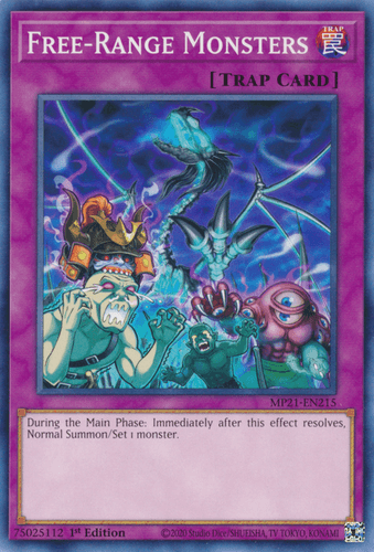 Free-Range Monsters - MP21-EN215 Common 1st Edition