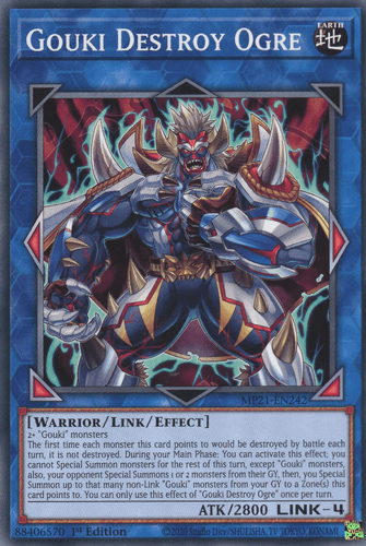 Gouki Destroy Ogre - MP21-EN242 Common 1st Edition
