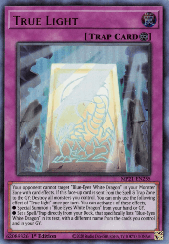 True Light - MP21-EN255 Ultra Rare 1st Edition