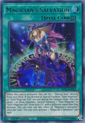 Magician's Salvation - MP21-EN256 Ultra Rare 1st Edition