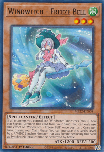 Windwitch - Freeze Bell - MP22-EN008 Common 1st Edition
