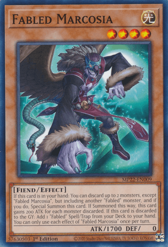 Fabled Marcosia - MP22-EN009 Common 1st Edition