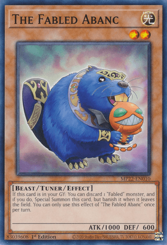 The Fabled Abanc - MP22-EN010 Common 1st Edition