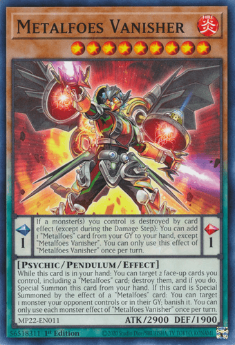 Metalfoes Vanisher - MP22-EN011 Common 1st Edition