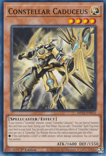 Constellar Caduceus - MP22-EN012 Common 1st Edition