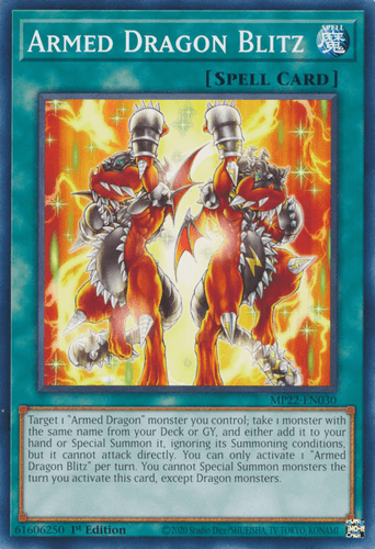 Armed Dragon Blitz - MP22-EN030 Common 1st Edition