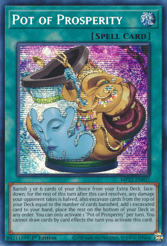 Pot of Prosperity - MP22-EN037 Prismatic Secret Rare 1st Edition