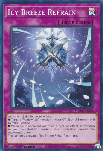 Icy Breeze Refrain - MP22-EN040 Common 1st Edition