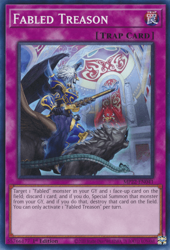Fabled Treason - MP22-EN041 Common 1st Edition