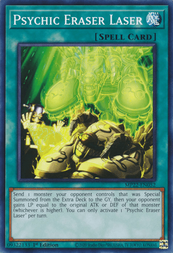 Psychic Eraser Laser - MP22-EN052 Common 1st Edition