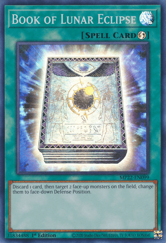 Book of Lunar Eclipse - MP22-EN099 Super Rare 1st Edition