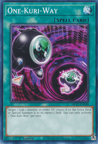 One-Kuri-Way - MP22-EN100 Common 1st Edition