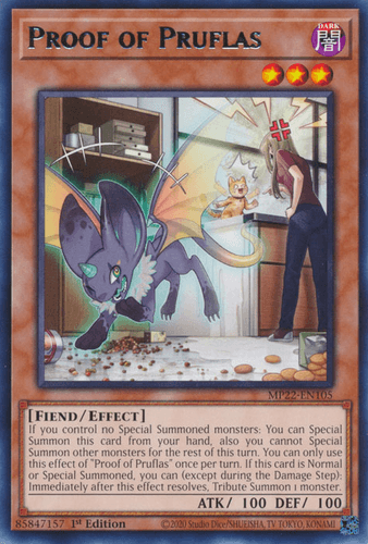 Proof of Pruflas - MP22-EN105 Rare 1st Edition
