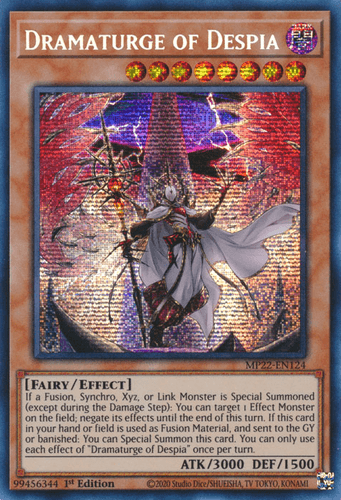 Dramaturge of Despia - MP22-EN124 Prismatic Secret Rare 1st Edition