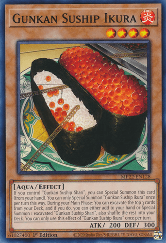 Gunkan Suship Ikura - MP22-EN128 Common 1st Edition