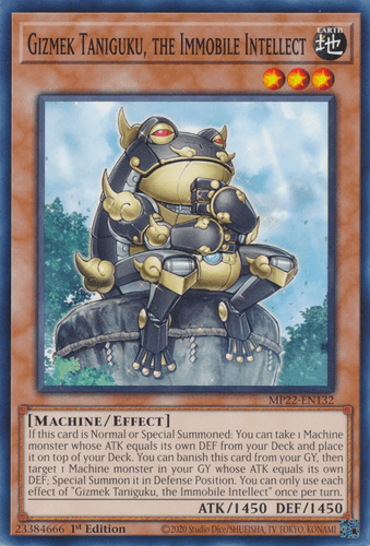 Gizmek Taniguku, the Immobile Intellect - MP22-EN132 Common 1st Edition