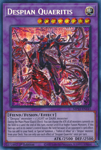 Despian Quaeritis - MP22-EN141 Prismatic Secret Rare 1st Edition