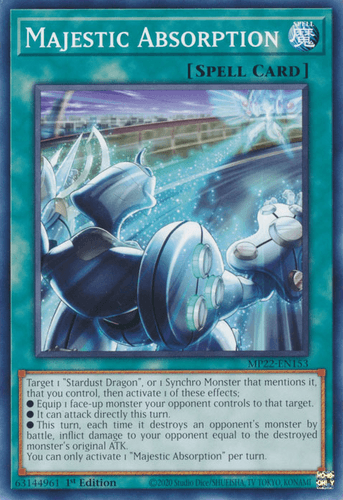 Majestic Absorption - MP22-EN153 Common 1st Edition