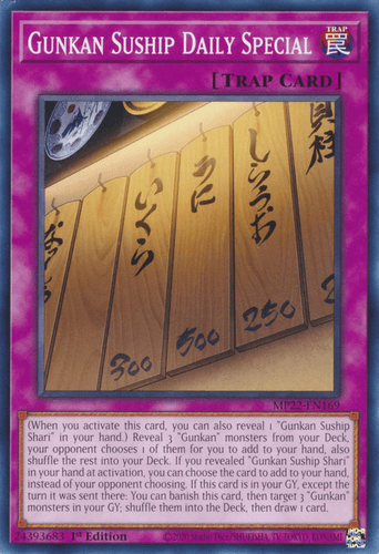 Gunkan Suship Daily Special - MP22-EN169 Common 1st Edition