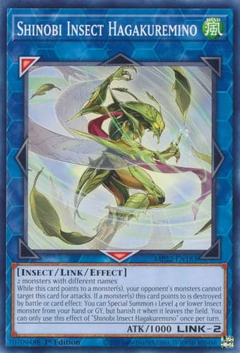 Shinobi Insect Hagakuremino - MP22-EN183 Common 1st Edition