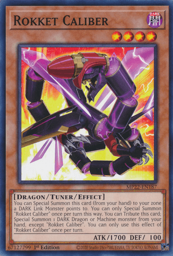 Rokket Caliber - MP22-EN187 Common 1st Edition