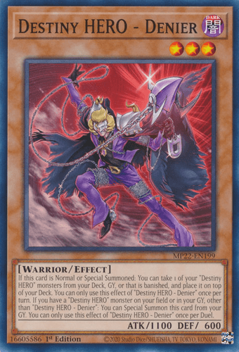 Destiny HERO - Denier - MP22-EN199 Common 1st Edition
