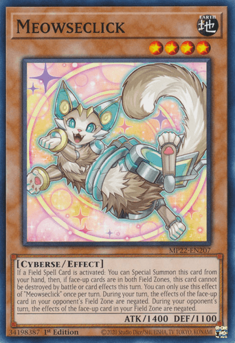 Meowseclick - MP22-EN207 Common 1st Edition