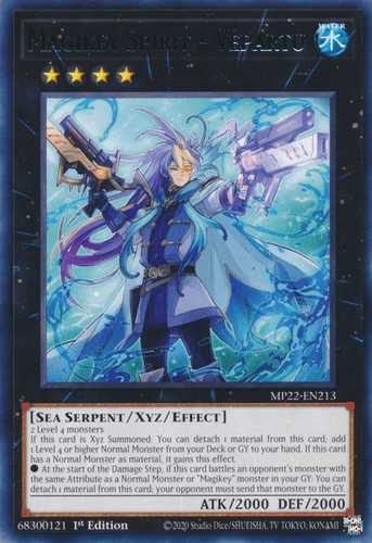 Magikey Spirit - Vepartu - MP22-EN213 Rare 1st Edition