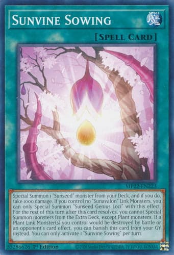 Sunvine Sowing - MP22-EN223 Common 1st Edition