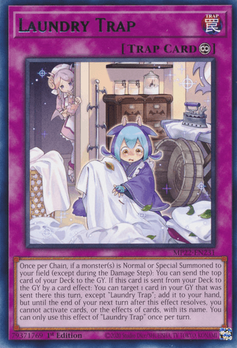Laundry Trap - MP22-EN231 Rare 1st Edition