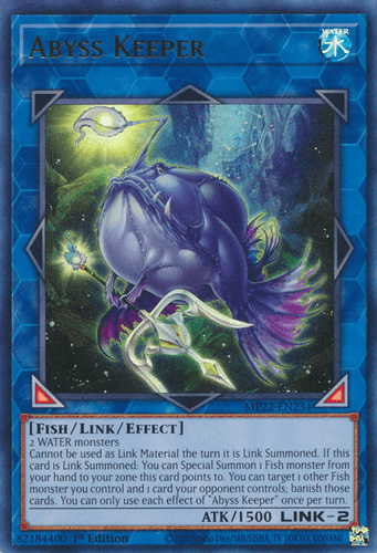 Abyss Keeper - MP22-EN234 Ultra Rare 1st Edition