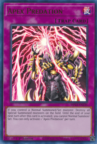 Apex Predation - MP22-EN235 Ultra Rare 1st Edition
