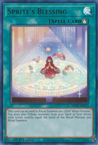 Sprite's Blessing - MP22-EN252 Ultra Rare 1st Edition