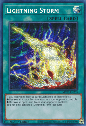 Lightning Storm - MP22-EN253 Prismatic Secret Rare 1st Edition